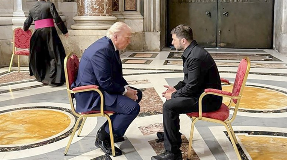 (Видео) Трамп во пресрет на одлуката за Украина: „Имав добри односи со Владимир. Многу сум разочаран“