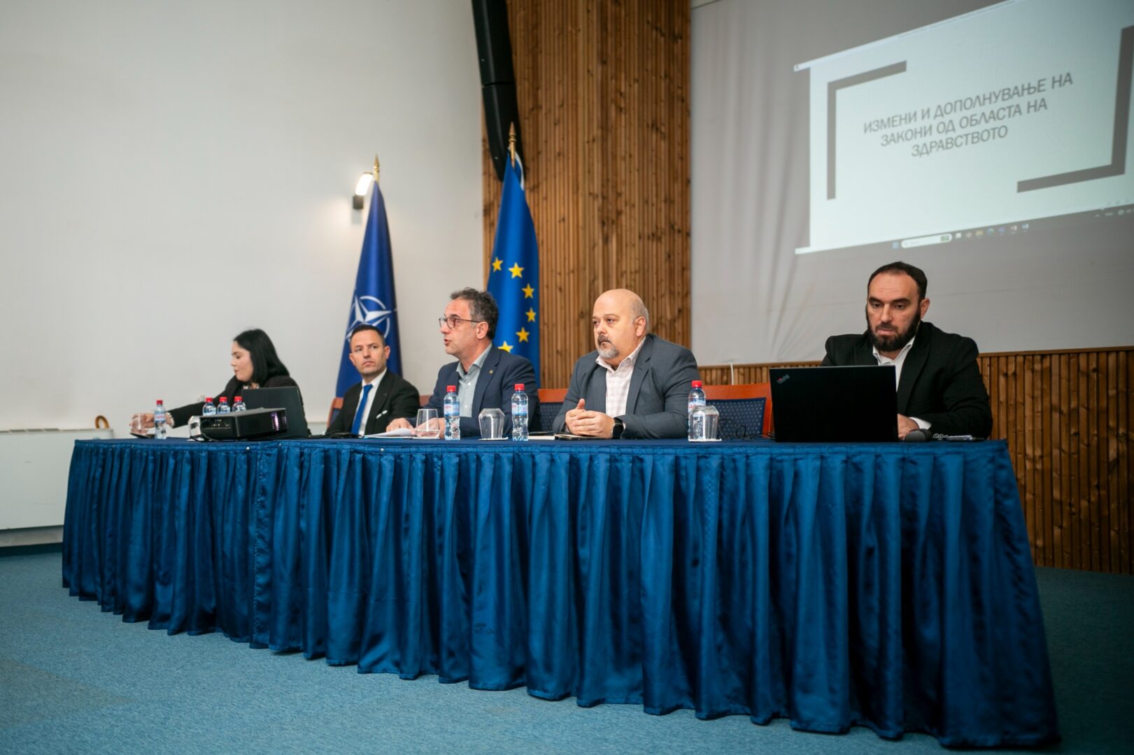 Алиу презентира 12 закони за реформа на законската регулатива во здравството