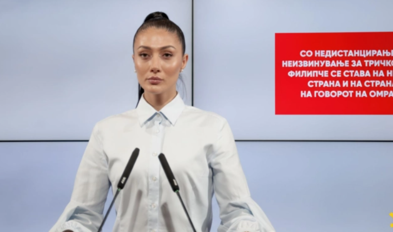 Андоновска: Со недистанцирање и неизвинување за Тричковски, Филипче се става на негова страна - Press24