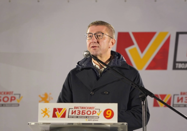 Мицкоски: СДСМ кампањата ја темели на учителот на Венко, Зоран Заев кој само знае да си ги брани инвестициите во СДСМ, меѓу кои и онаа во Дубаи - Press24