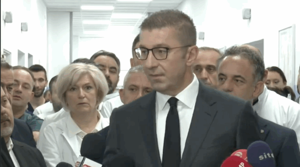 Мицкоски за д-р Кузмановски: Тоа што се случи, се случи, станува збор за доктор со импозантна колега - Press24
