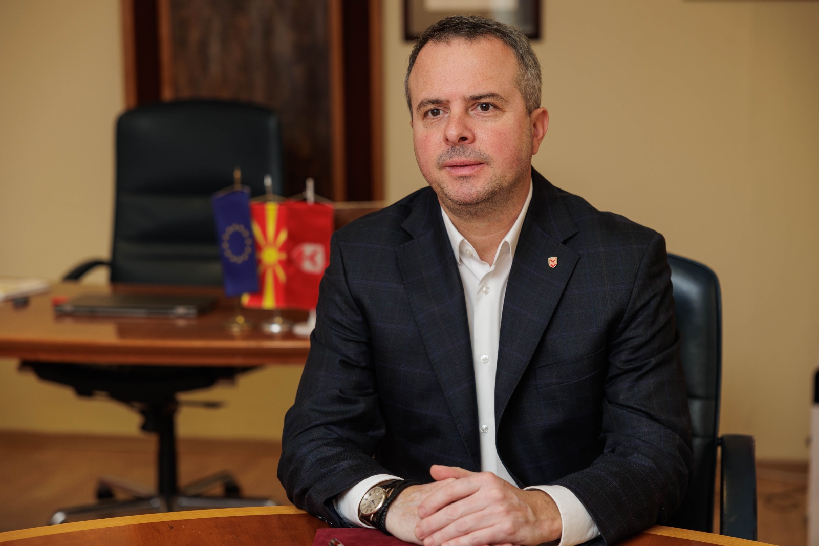 Герасимовски: Нудам реални решенија - барам поддршка за Центар да продолжи да се развива - Press24