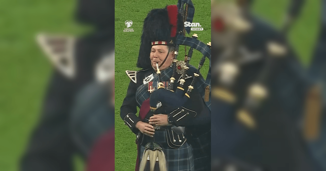 (Видео) Ежење: Слушнете како грми "Flower of Scotland" со гајди! - SportStation.mk