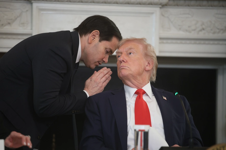 (Видео) Рубио му носи на Трамп порака: „Мора да го одобрите објавувањето на договорот“ - telma.com.mk